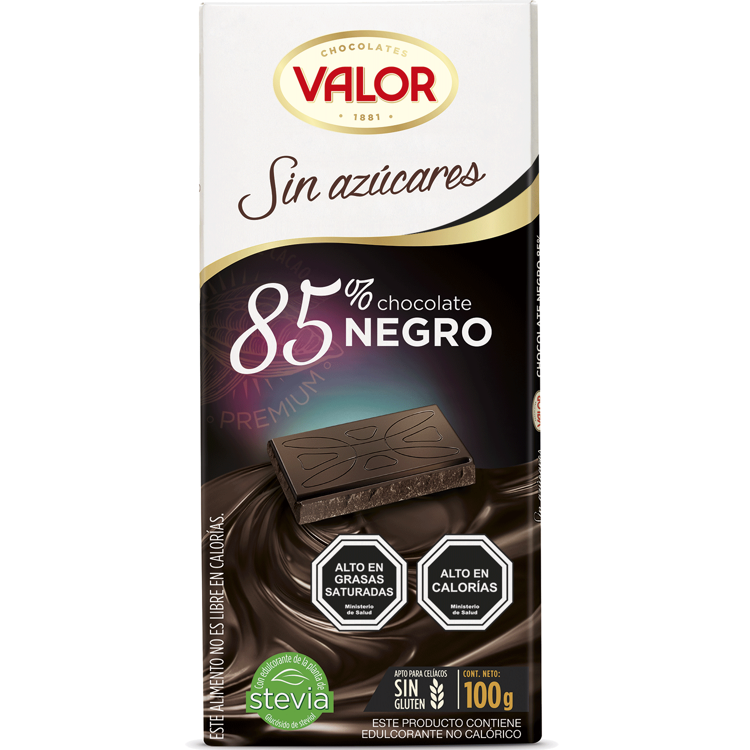 Tableta de chocolate sin az�car